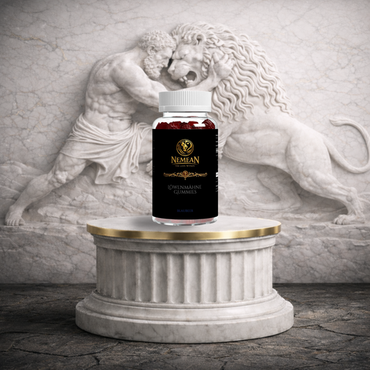 Löwenmähne + Vitamin B6 Gummies - 60 Stk.