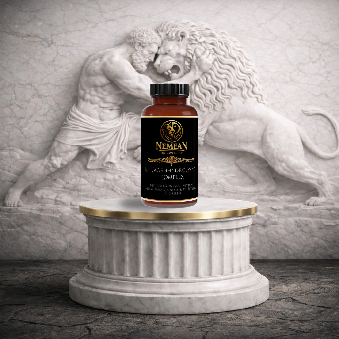 Premium Kollagenhydrolysat PLUS (3000-5000 DA ) - 180 Kapseln