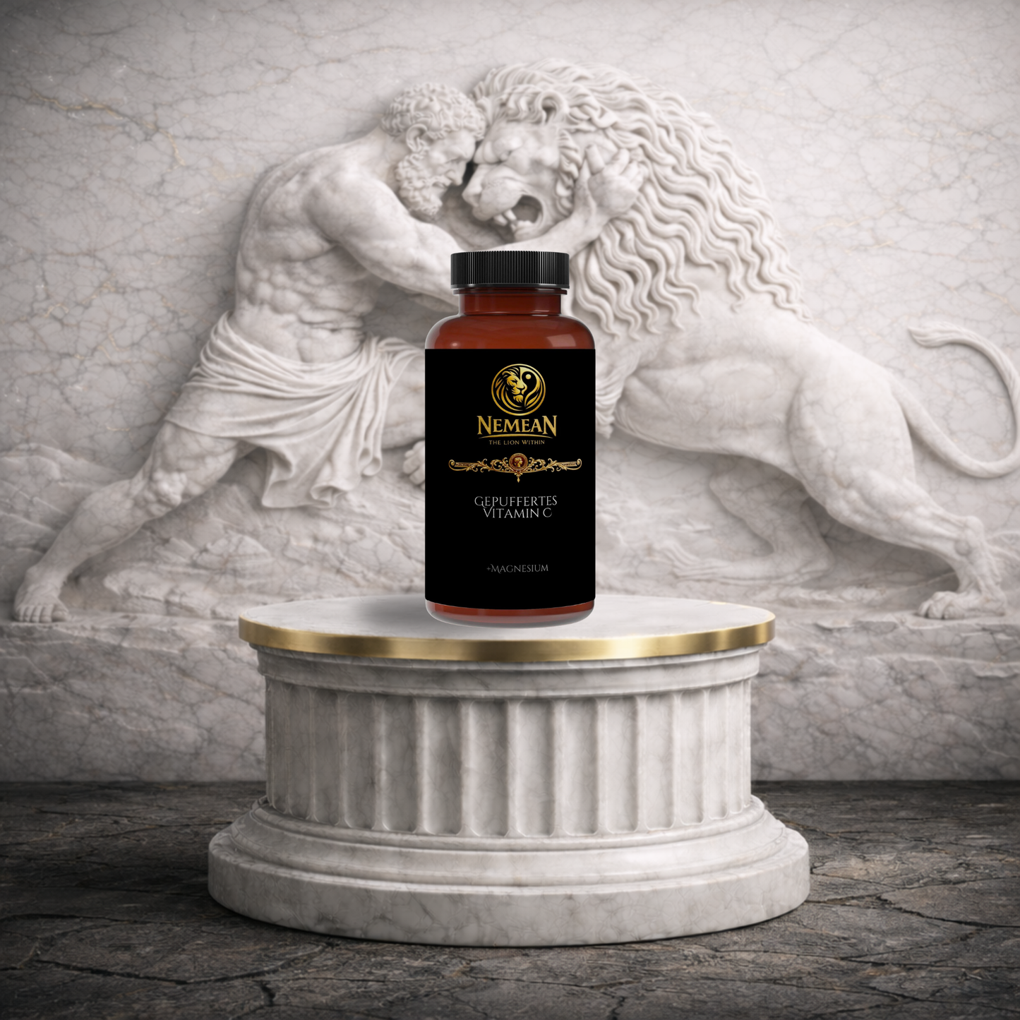 Gepuffertes Vitamin C 500mg + Magnesium - 240 Kapseln