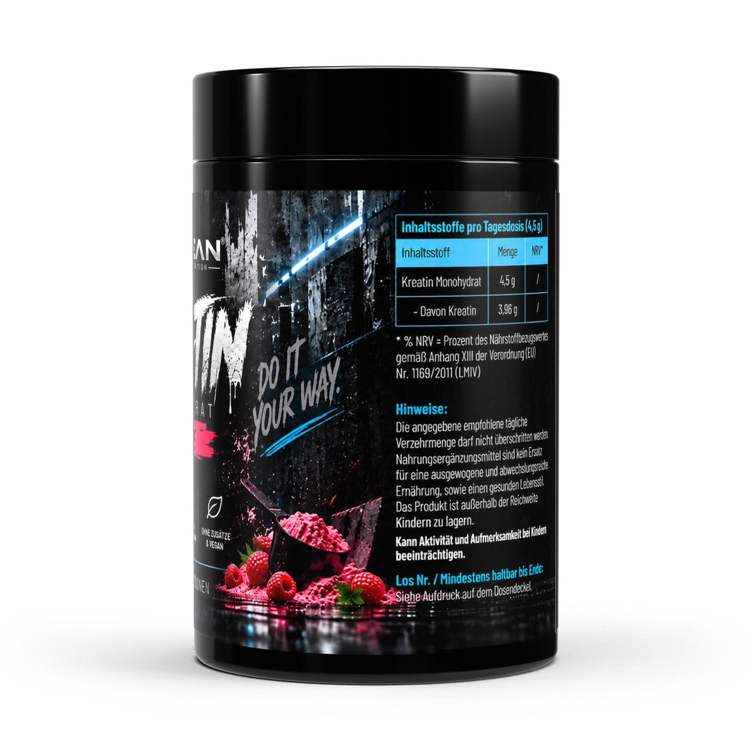 Kreatin Monohydrat - Geschmacksneutral - 500g