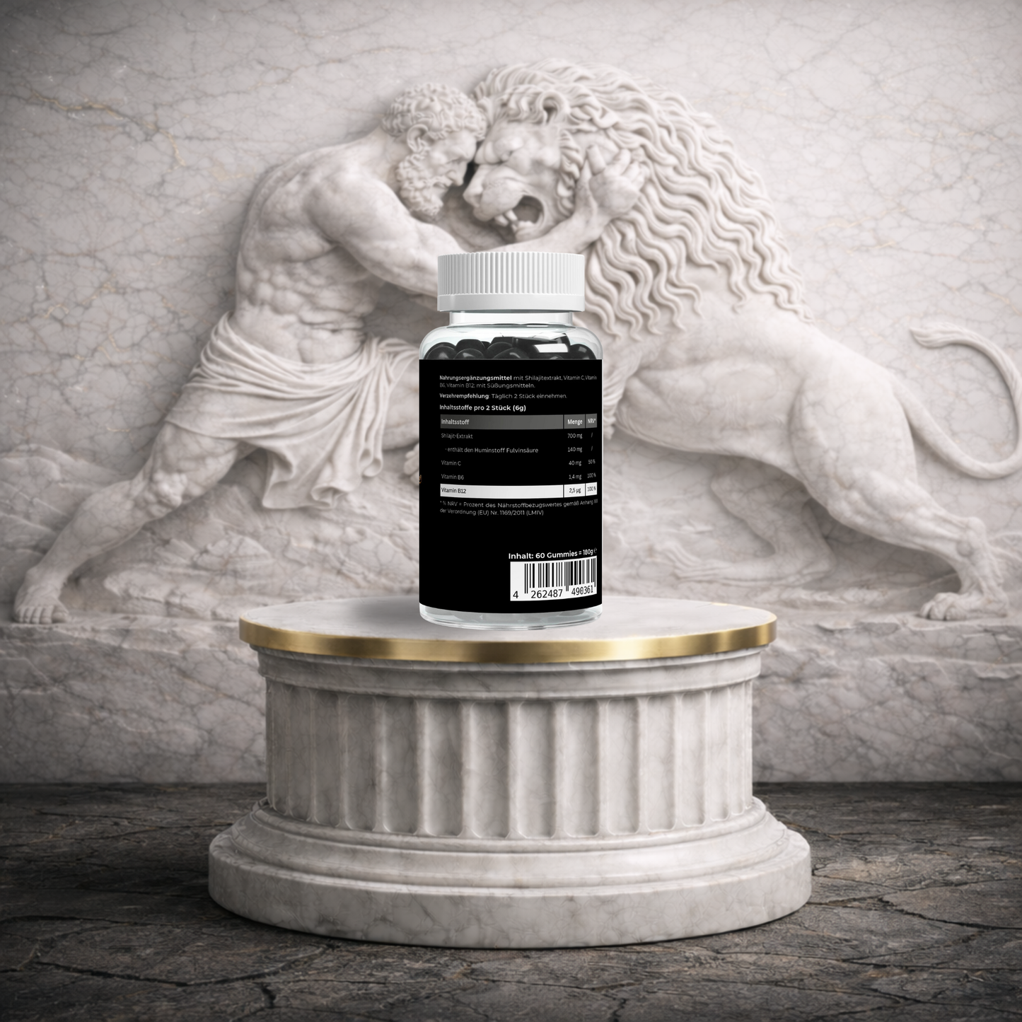 Shilajit Gummies + Vitamin C,B6, B12 - 60 Stk.