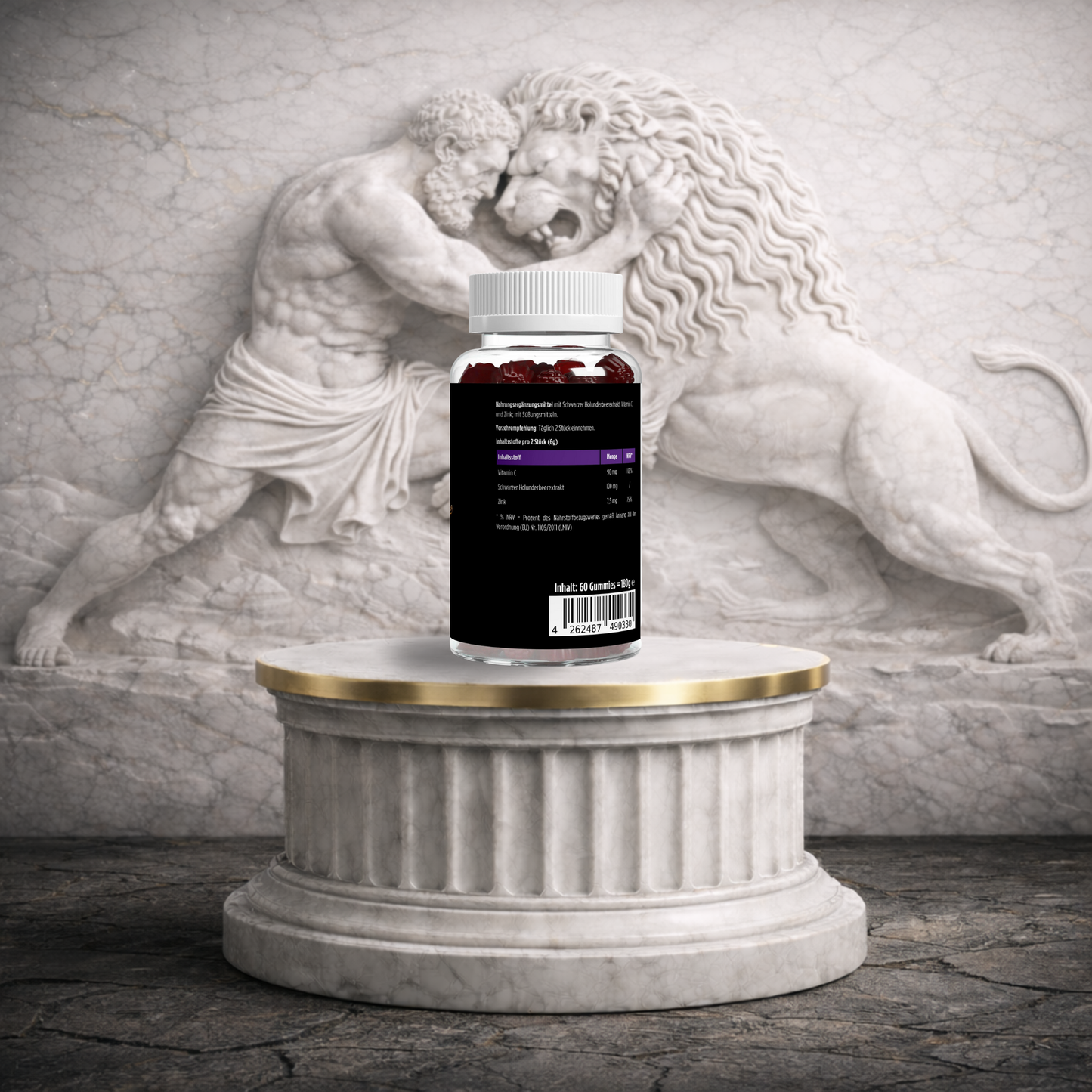 Elderberry + Vitamin C + Zink Gummies - 60 Stk.