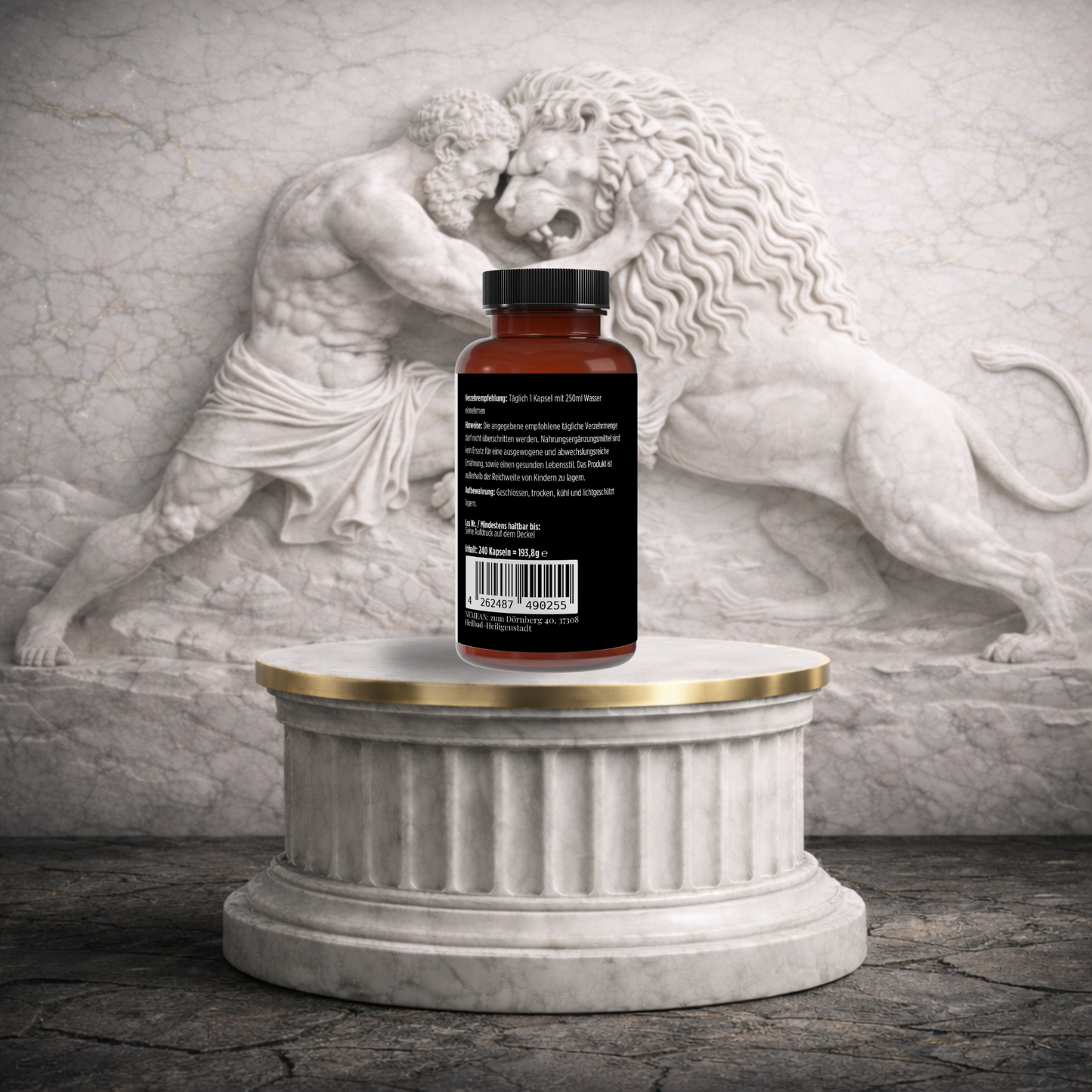 Gepuffertes Vitamin C 500mg + Magnesium - 240 Kapseln