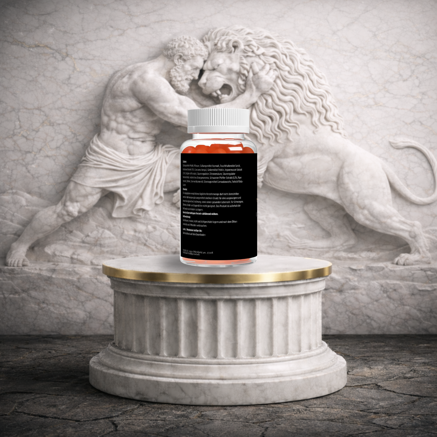 Kurkuma + Ingwer + Schwarzer Pfeffer Gummies - 60 Stk.