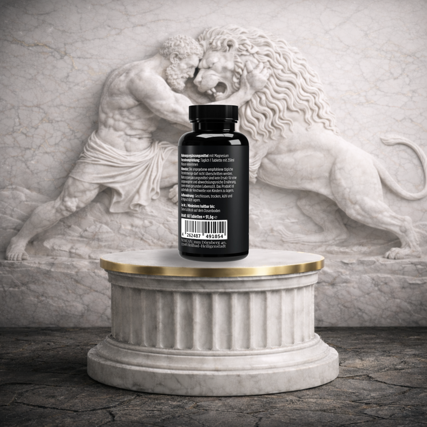 Magnesium 4fach Komplex - 60 vegane Tabletten