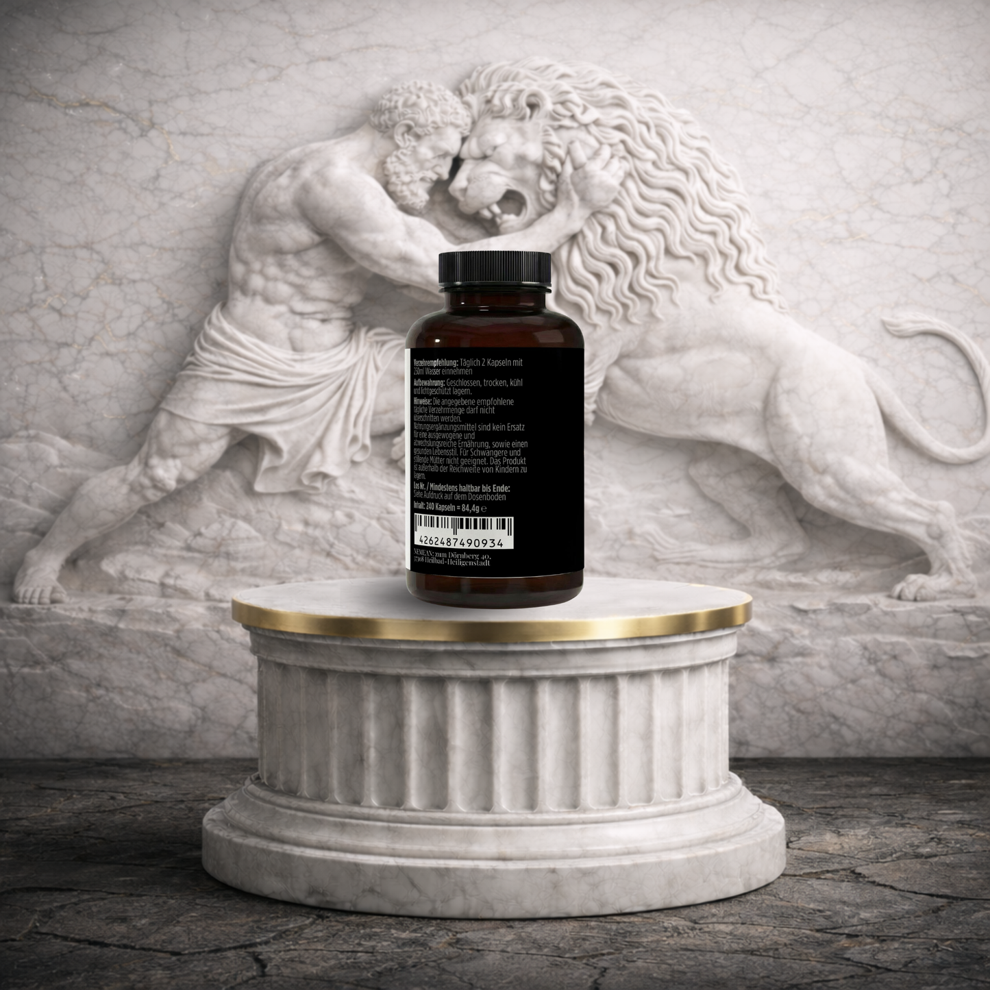 Mönchspfeffer - 240 vegane Kapseln - NEMEAN Supplements