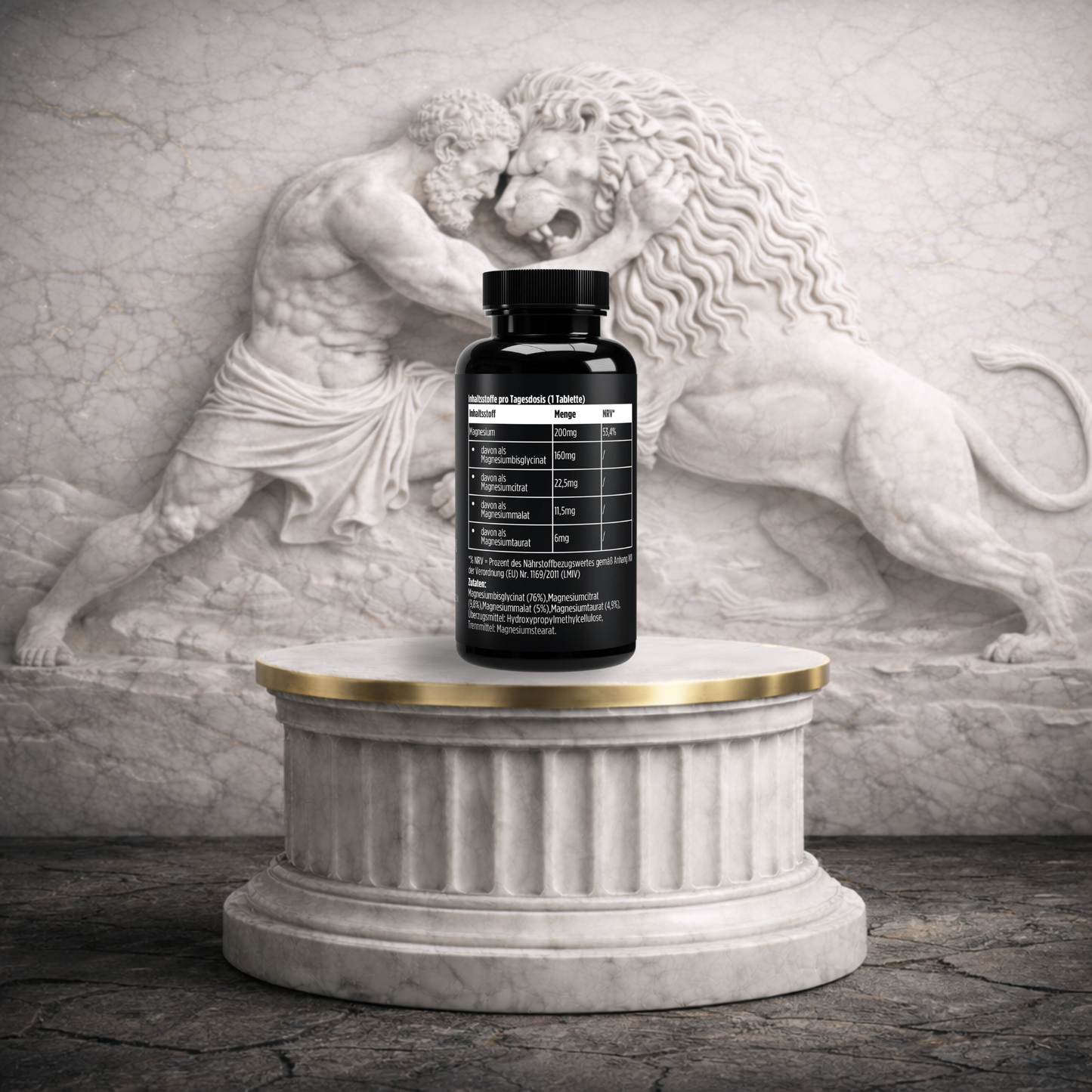 Magnesium 4fach Komplex - 60 vegane Tabletten